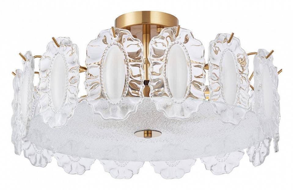 Люстра на штанге Arte Milano AM-Rim D500 латунь 313009/D500 BS