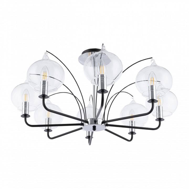 Люстра на штанге Arte Milano Napoli 8 ламп 321007/8 BK.CR