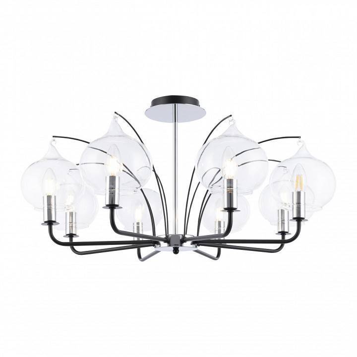 Люстра на штанге Arte Milano Napoli 8 ламп 321007/8 BK.CR