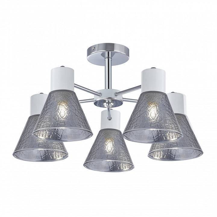 Люстра на штанге Arte Milano Napoli-322408 322408/5 CR+WH