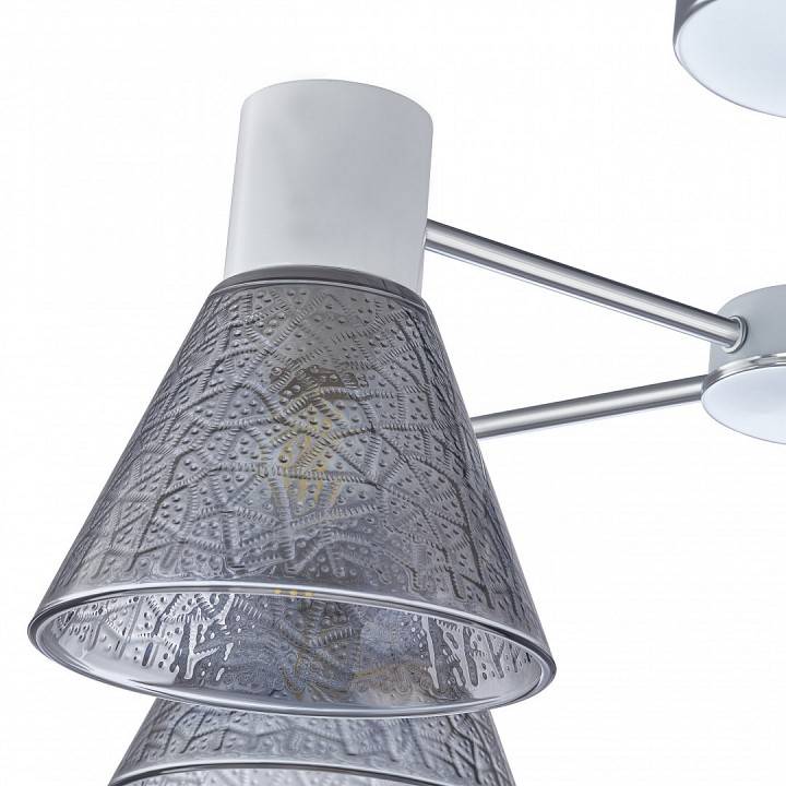 Люстра на штанге Arte Milano Napoli-322408 322408/5 CR+WH