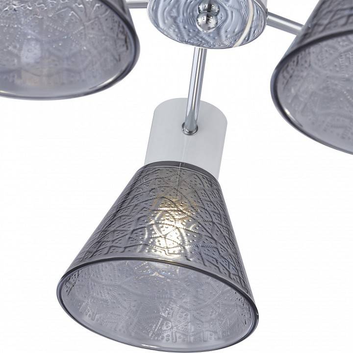 Люстра на штанге Arte Milano Napoli-322408 322408/5 CR+WH