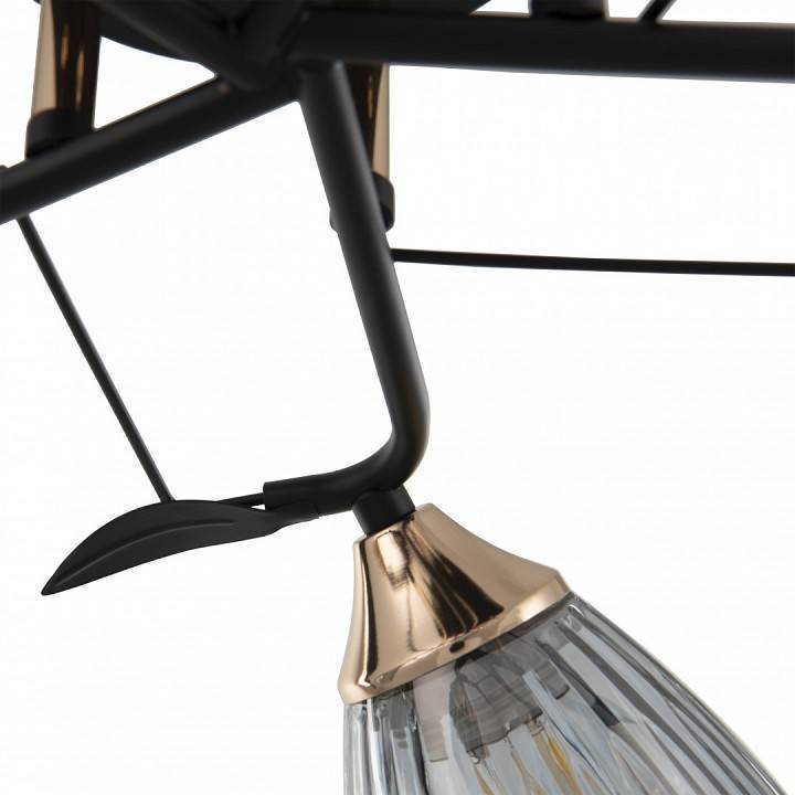 Потолочная люстра Arte Milano AMALFI 3 лампы 322610/3 BK+FG