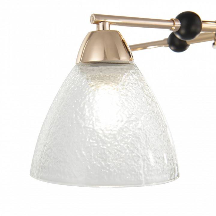 Люстра на штанге Arte Milano Napoli 5 ламп 324119/5 FG+BK