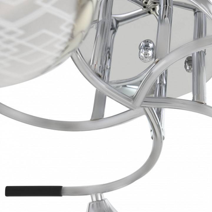 Потолочная люстра Arte Milano AMALFI 325885 5 ламп 325985/5 CR+BK