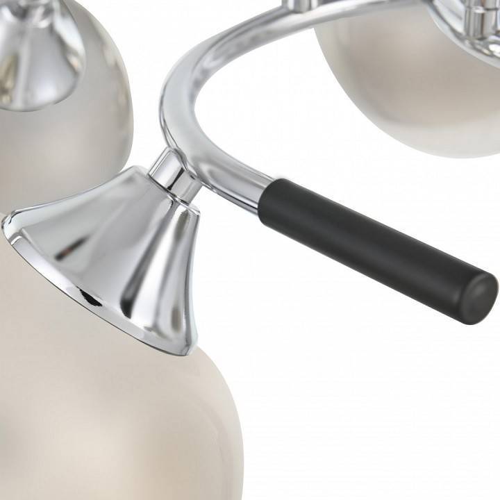 Потолочная люстра Arte Milano AMALFI 325885 5 ламп 325985/5 CR+BK