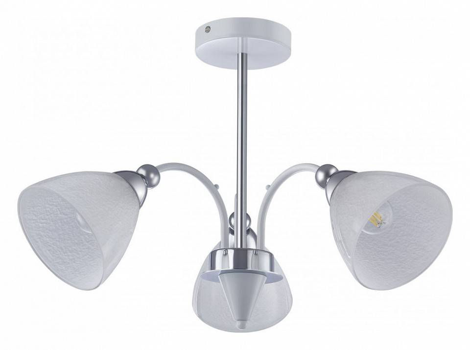Люстра на штанге Arte Milano Napoli 3 лампы 326008/3 WH+CR