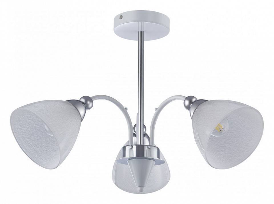 Люстра на штанге Arte Milano Napoli 3 лампы 326008/3 WH+CR