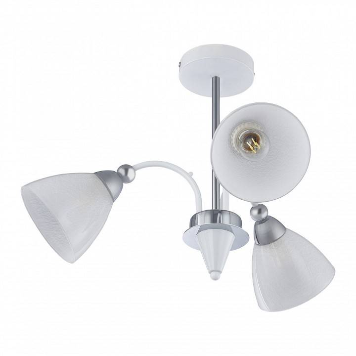 Люстра на штанге Arte Milano Napoli 3 лампы 326008/3 WH+CR