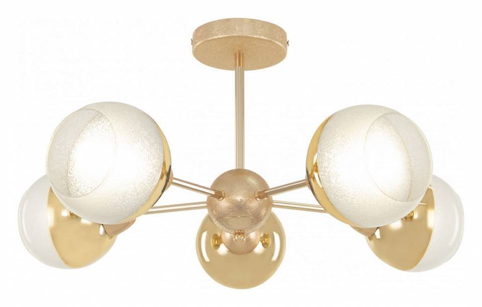 Люстра на штанге Arte Milano Napoli 5 ламп 327007/5 GD