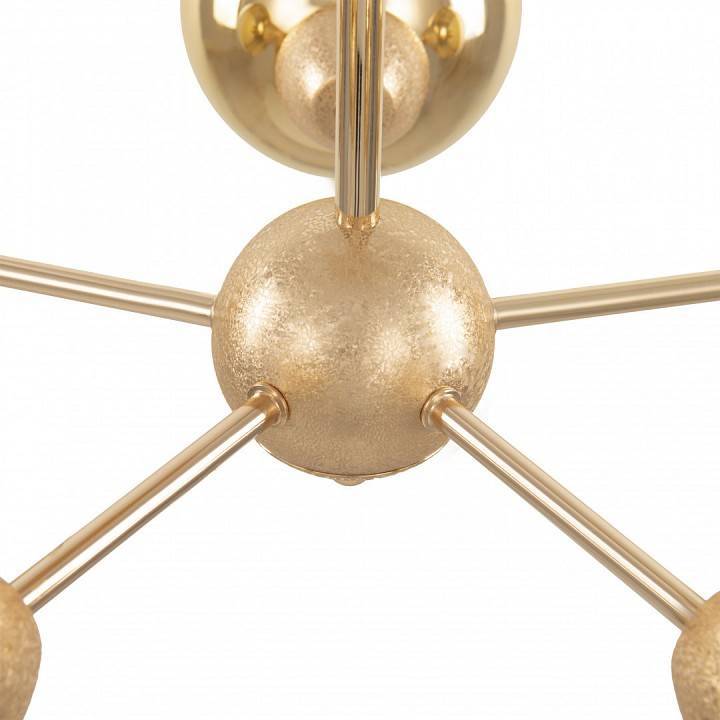 Люстра на штанге Arte Milano Napoli 5 ламп 327007/5 GD