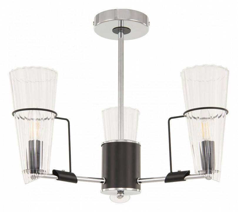 Люстра на штанге Arte Milano Napoli 328107/3 CR.BK