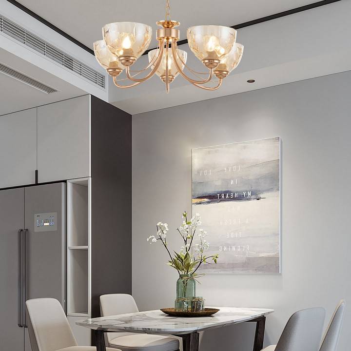 Подвесная люстра Arte Milano Amalfi-1466 5xE14 331466/5 FGD