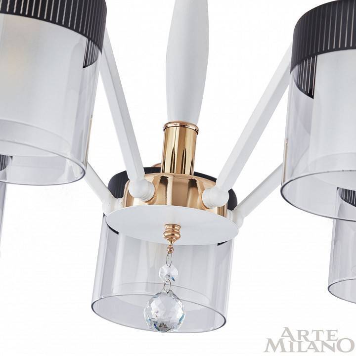 Люстра на штанге Arte Milano Napoli-2646 332646/5 FGD+WT