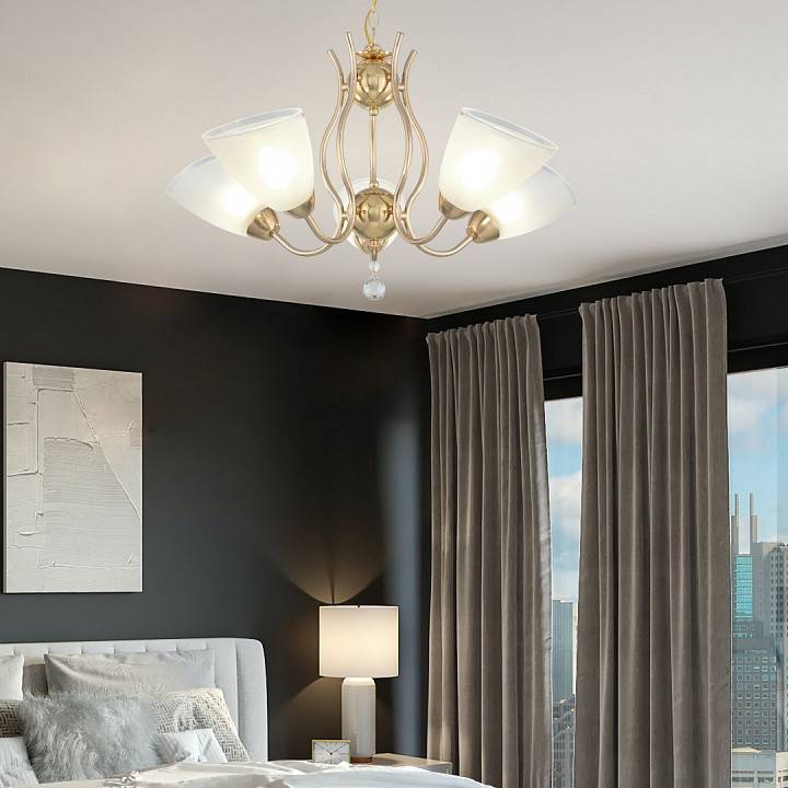 Подвесная люстра Arte Milano Amalfi-5816 5 ламп 335816/5 FGD