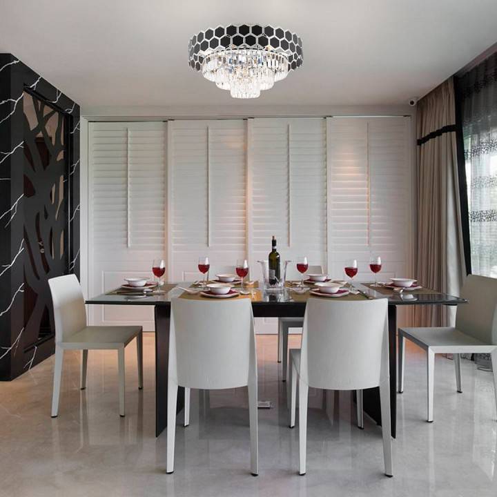 Люстра на штанге Arte Milano Sorrento-5009 хром 375009/6+3/20/590 CR