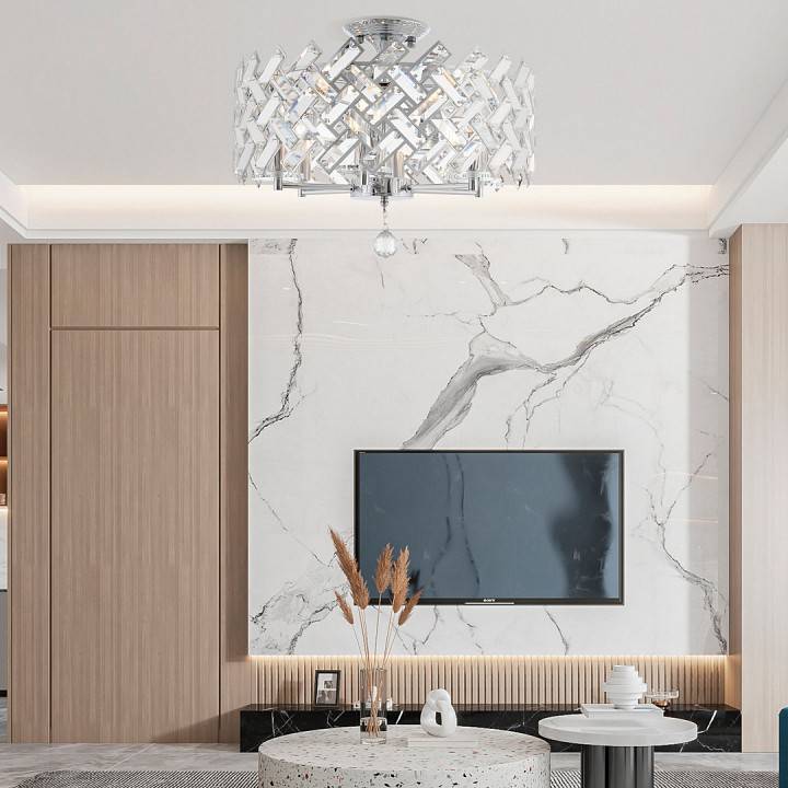 Люстра на штанге Arte Milano Sorrento 377019/6/50/470 CR