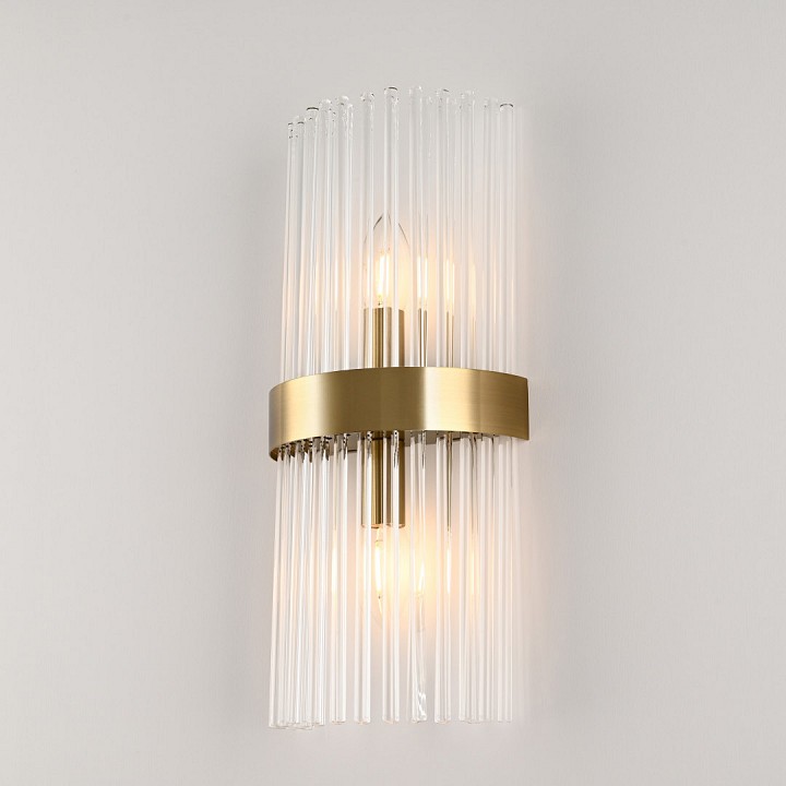 Накладной светильник Arte Milano Torcia 2xE14 латунь 430122.180.2.E14.B1 BS