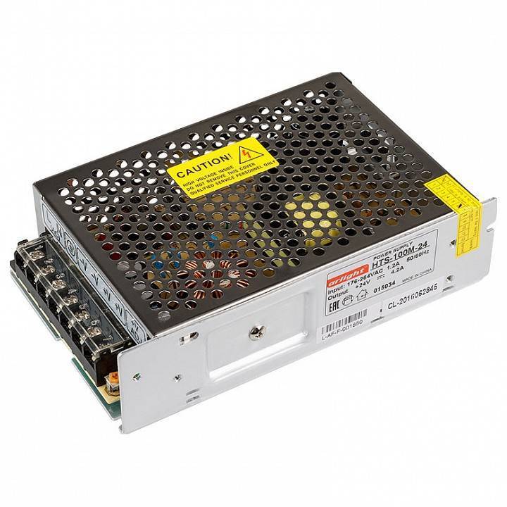 Блок питания Arlight HTS-100M-24 24 В 100 Вт IP20 015034