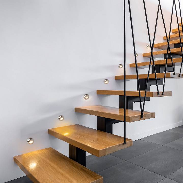 Встраиваемый светильник Arlight DECK-R100-10W Warm3000 WH 024926