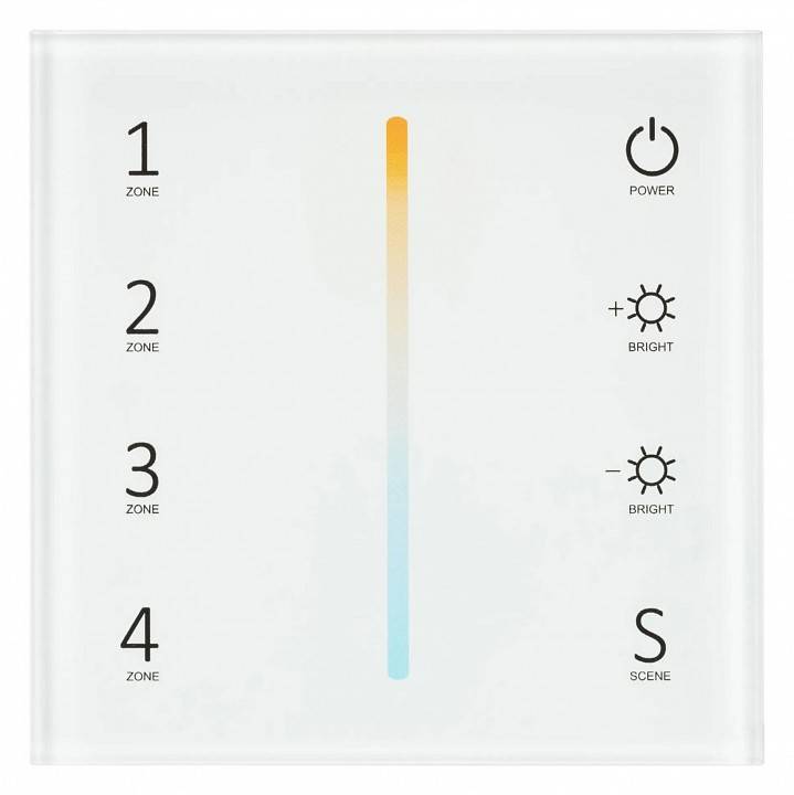 Панель-регулятора ЦТ сенсорный встраиваемый Arlight SMART 027118