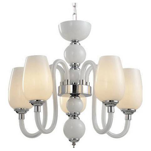 Подвесная люстра Arte Lamp Lavinia 5 ламп A1404LM-5WH