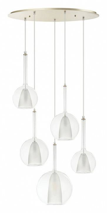 Подвесная люстра Arte Lamp Gala 5 ламп A2720SP-5SG