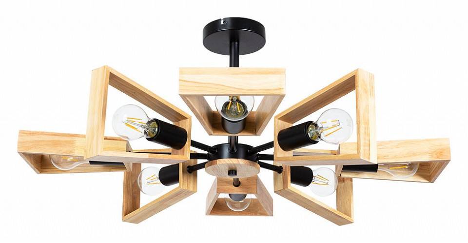 Люстра на штанге Arte Lamp Brussels 8 ламп A8030PL-8BK