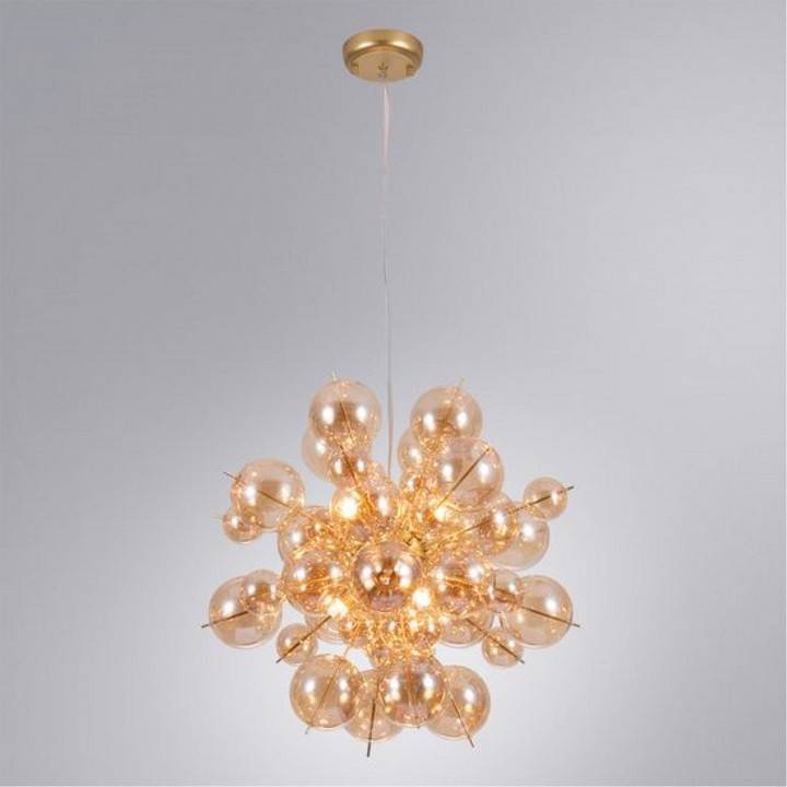 Подвесная люстра Arte Lamp Molecule 6 ламп A8313SP-6GO