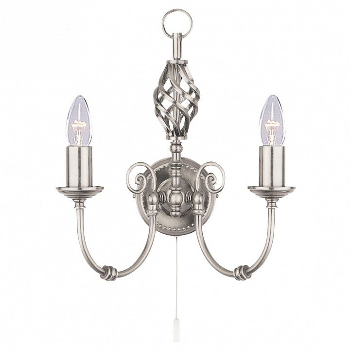 Бра Arte Lamp Zanzibar A8392AP-2SS