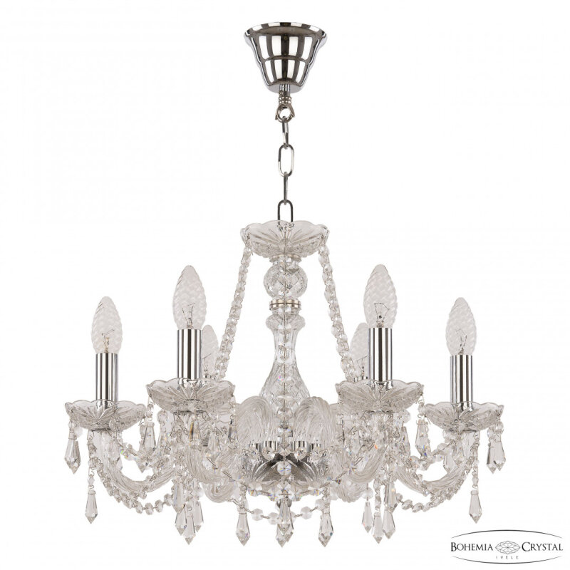 Подвесная люстра Bohemia Ivele Crystal 104 104/6/165 Ni