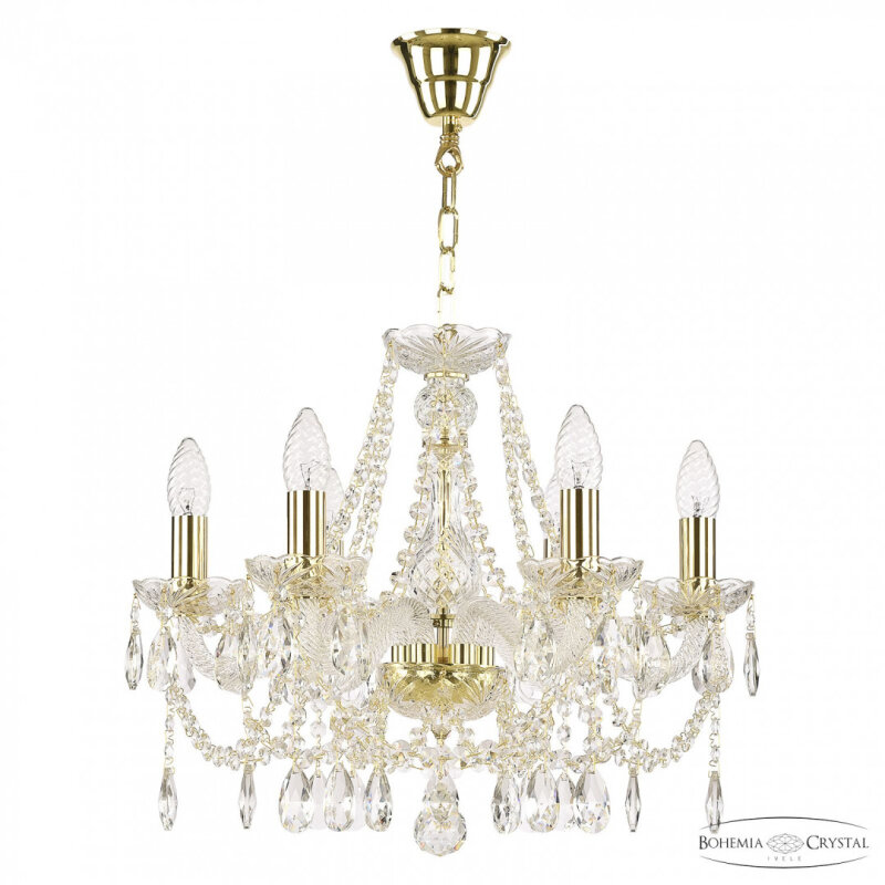 Подвесная люстра Bohemia Ivele Crystal 107 107/6/165 G