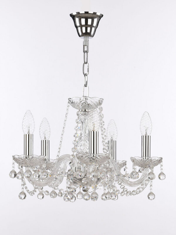 Подвесная люстра Bohemia Ivele Crystal 108 108/5/141 Ni