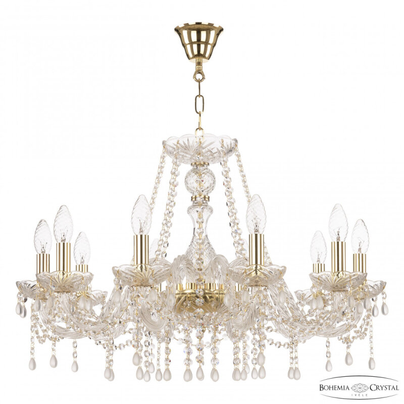 Подвесная люстра Bohemia Ivele Crystal 112 112/10/240 G V0300