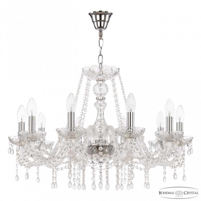 Подвесная люстра Bohemia Ivele Crystal 112 112/10/240 Ni V0300