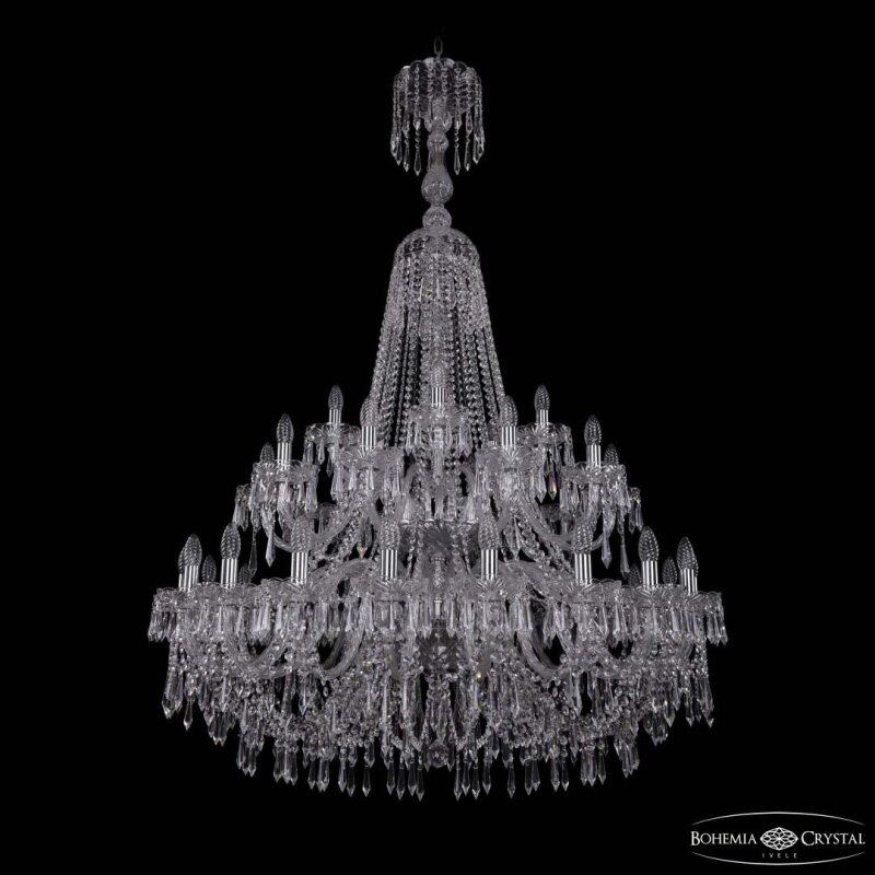 Подвесная люстра Bohemia Ivele Crystal 1403 1403/20+10+5/400/XL-164/2d Ni