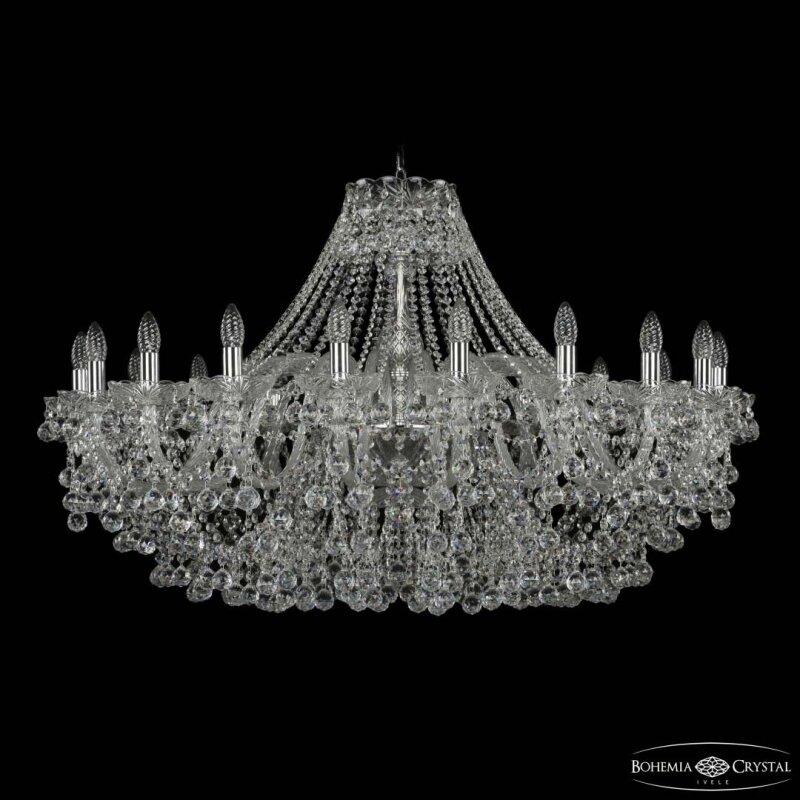 Подвесная люстра Bohemia Ivele Crystal 1409 1409/20/400 Ni