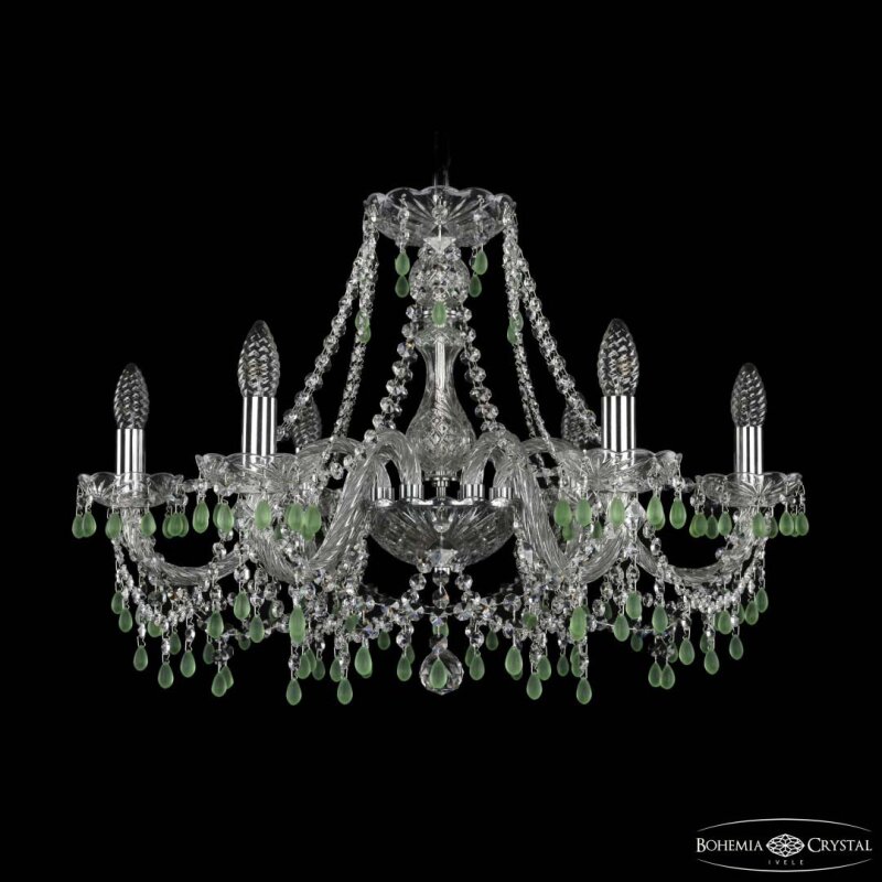 Подвесная люстра Bohemia Ivele Crystal 1410 1410/6/240 Ni V5001