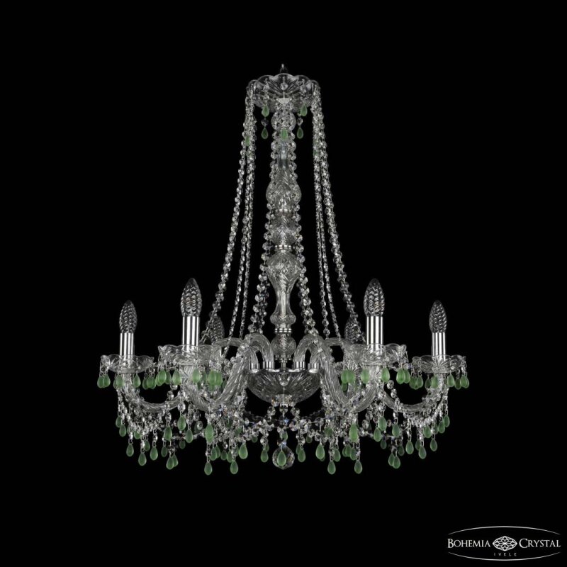 Подвесная люстра Bohemia Ivele Crystal 1410 1410/6/240/h-74 Ni V5001