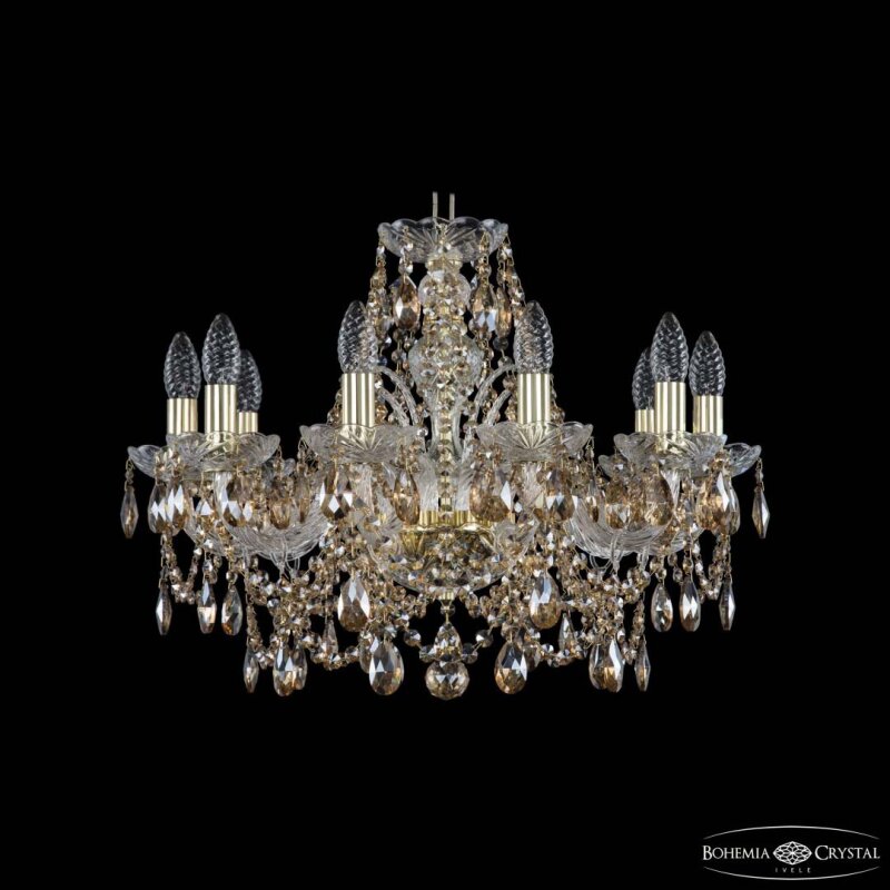 Подвесная люстра Bohemia Ivele Crystal 1411 1411/10/195 G R721