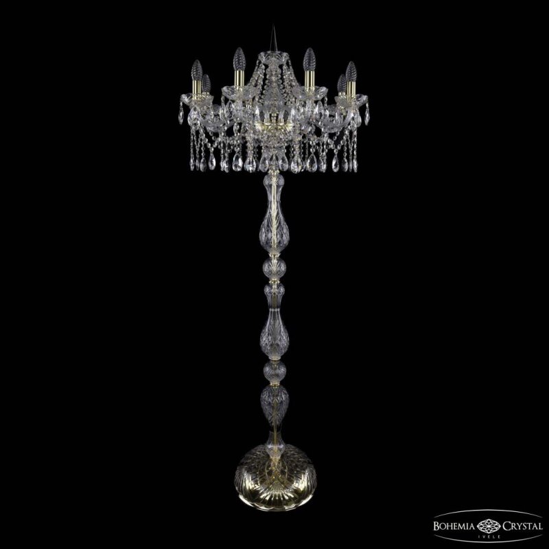 Торшер Bohemia Ivele Crystal 1413 1413T1/8/200-160 G