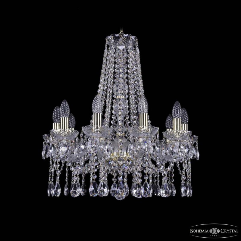 Подвесная люстра Bohemia Ivele Crystal 1413 1413/10/200/h-60 G