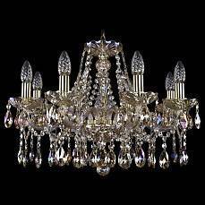 Подвесная люстра Bohemia Ivele Crystal 1413 1413/8/200/G/M701