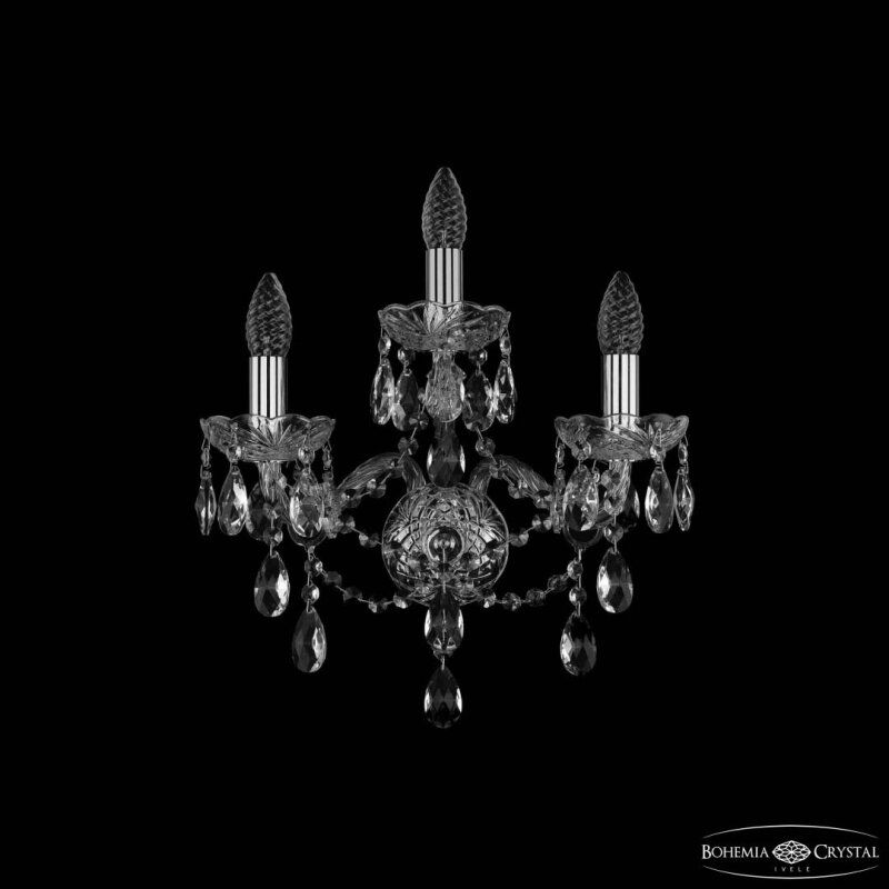 Бра Bohemia Ivele Crystal 1415 1415B/2+1/165 Ni