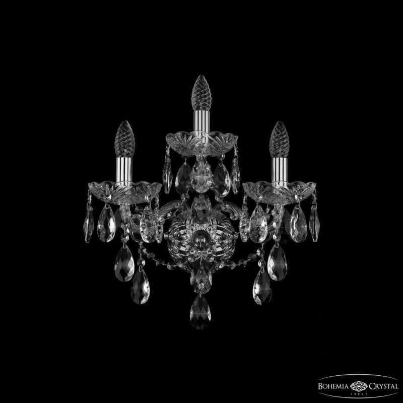 Бра Bohemia Ivele Crystal 1415 1415B/2+1/165/XL Ni