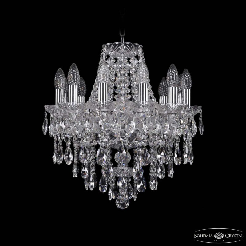 Подвесная люстра Bohemia Ivele Crystal 1415 1415/12/141 Ni