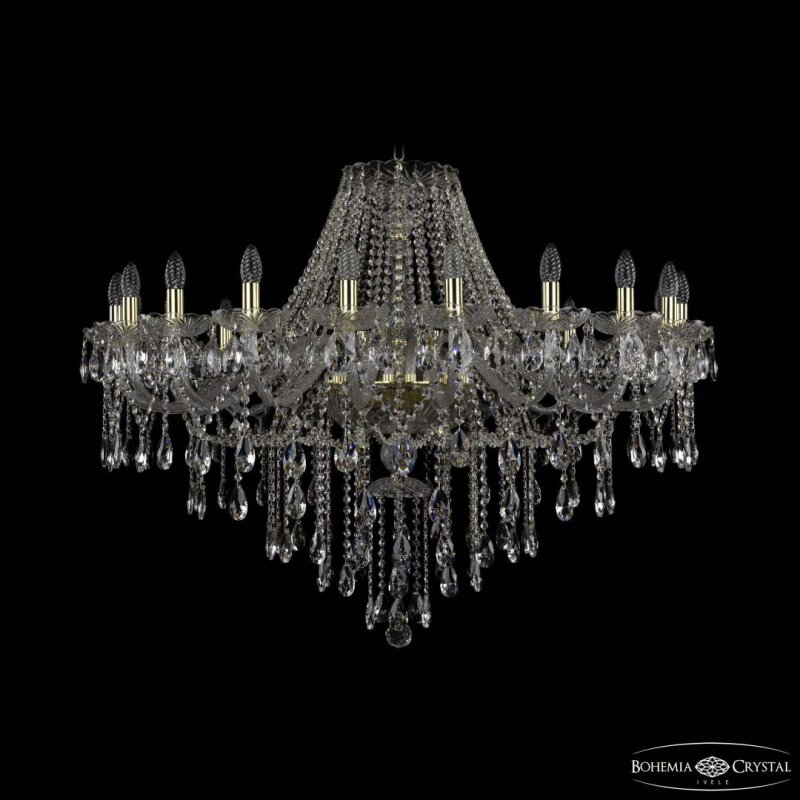 Подвесная люстра Bohemia Ivele Crystal 1415 1415/20/400 G
