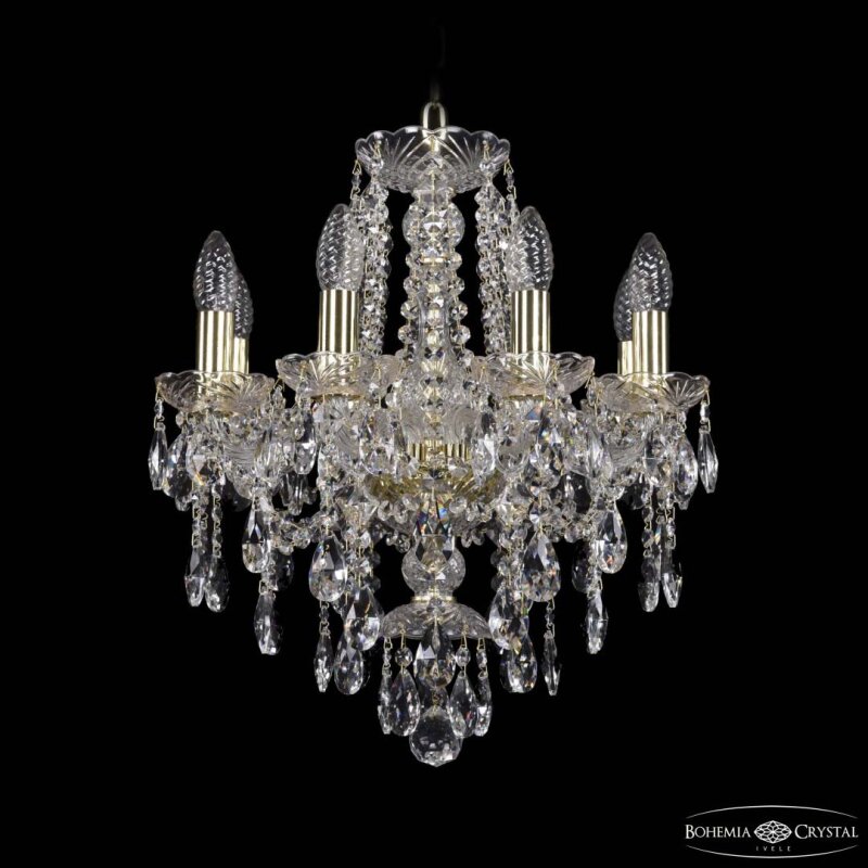 Подвесная люстра Bohemia Ivele Crystal 1415 1415/8/141 G