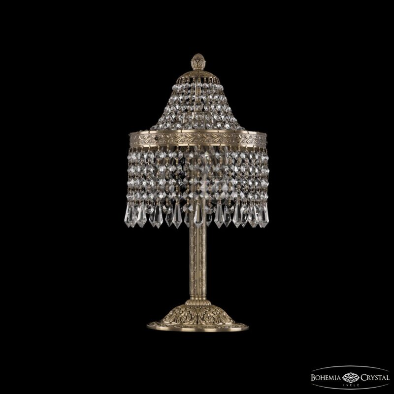 Настольная лампа декоративная Bohemia Ivele Crystal 1920 19201L6/H/20IV Pa Drops