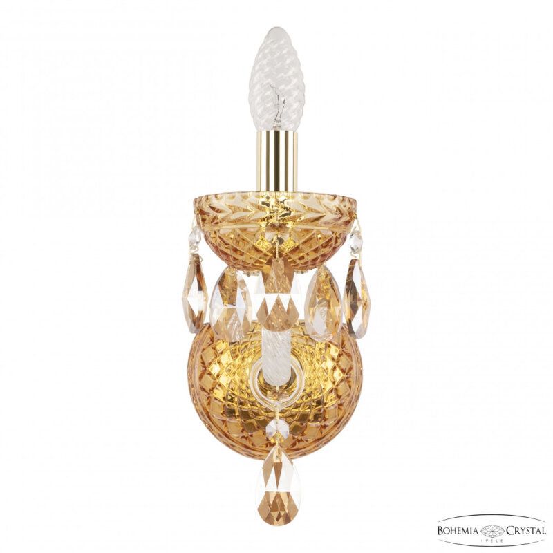 Бра Bohemia Ivele Crystal 5417 5417B/1/165 G Amber/M-1F K721